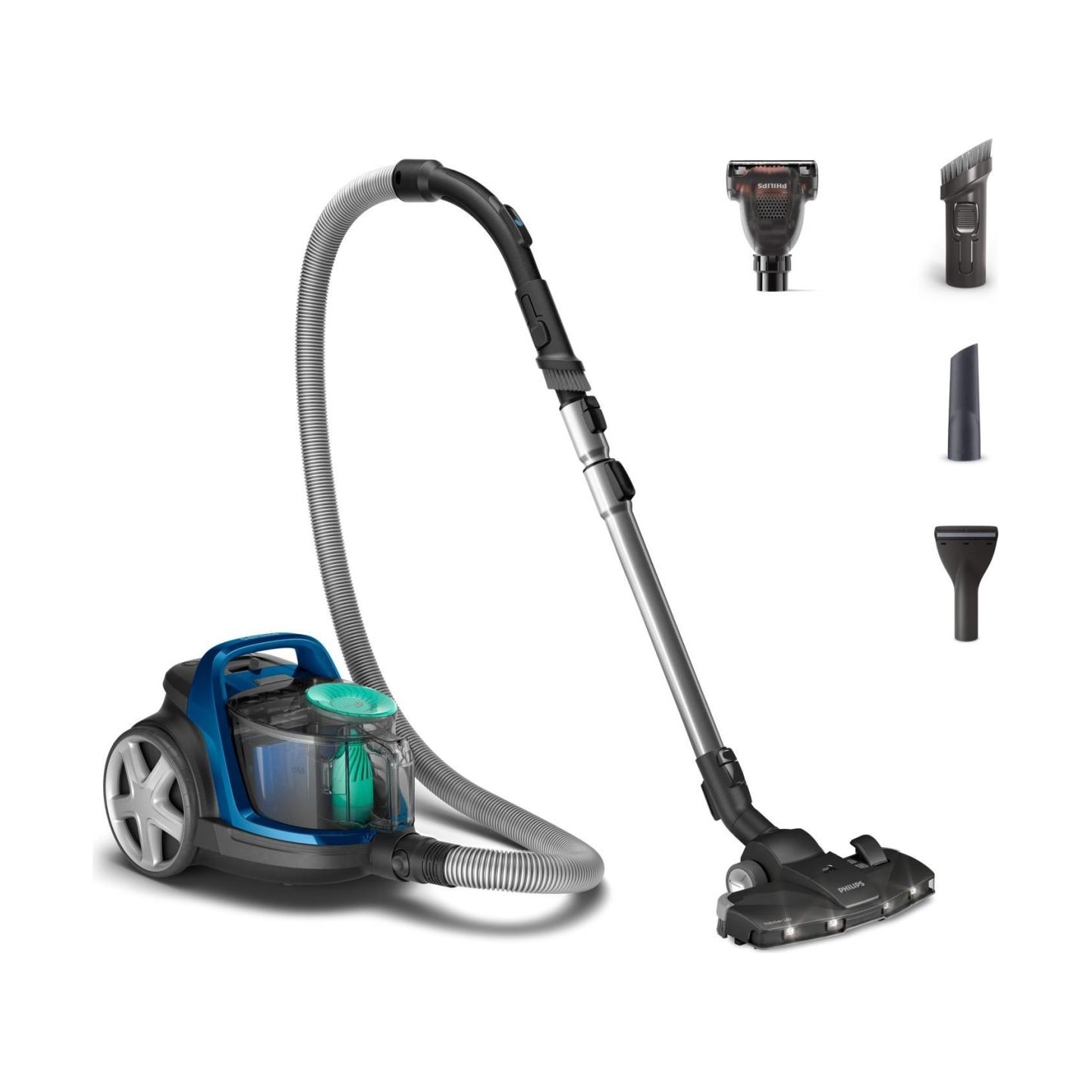Philips 5000 Series Bagless vacuum cleaner FC9557/09, 900W, 99,9 % dust collection, PowerCyclone 7 / FC9557/09