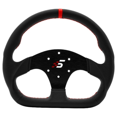 Simagic D-Shaped Steering Wheel Rim 325mm without HUB, leather,S403