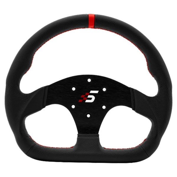Simagic D-Shaped Steering Wheel Rim 325mm without HUB, leather,S403