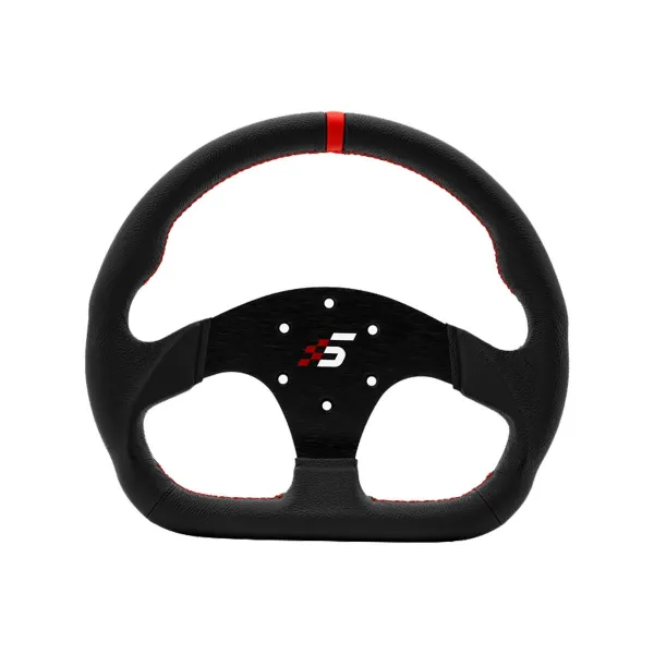 Simagic D-Shaped Steering Wheel Rim 325mm without HUB, leather,S403