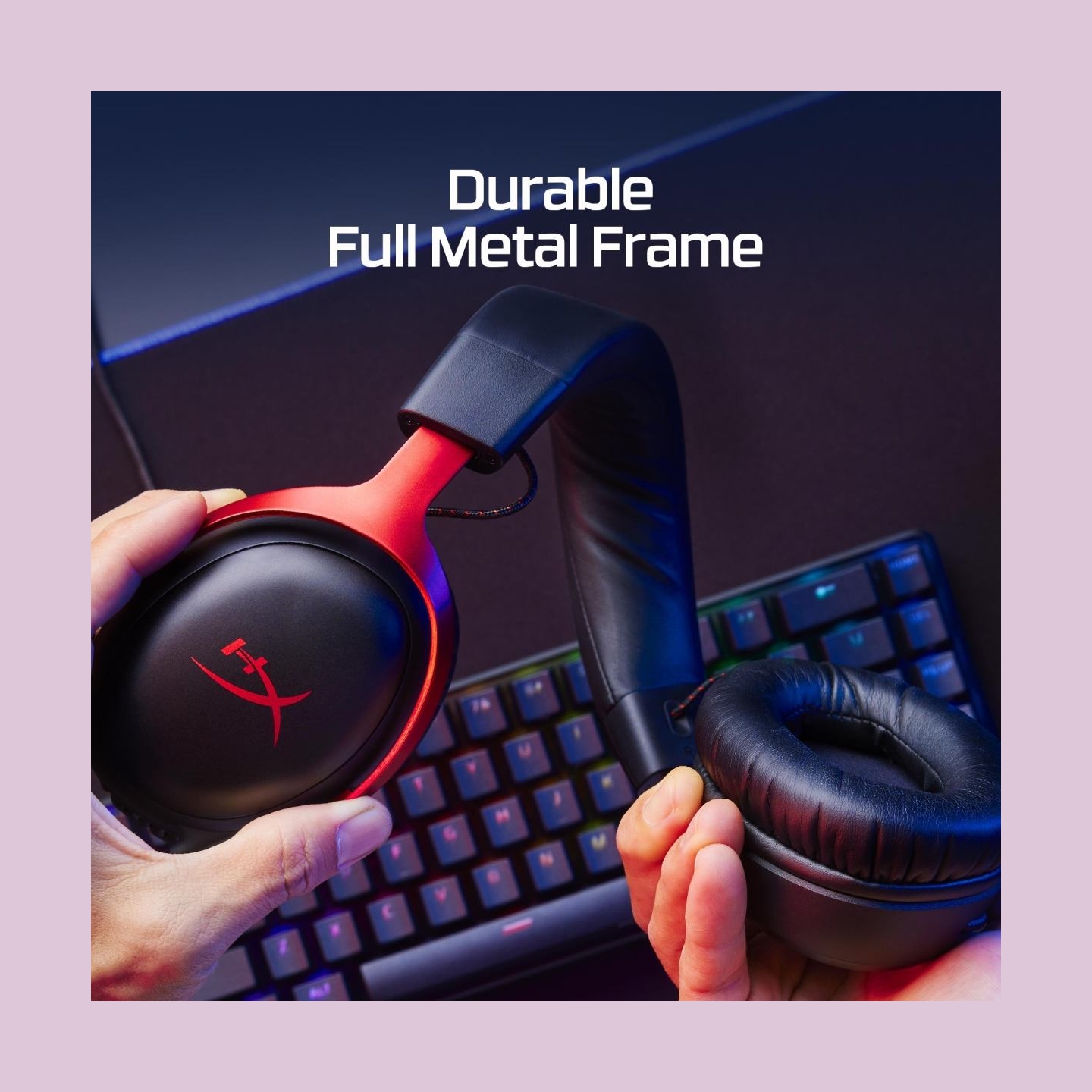 Hyperx Cloud III - Gaming Headset (Black/Red) / 727A9AA
