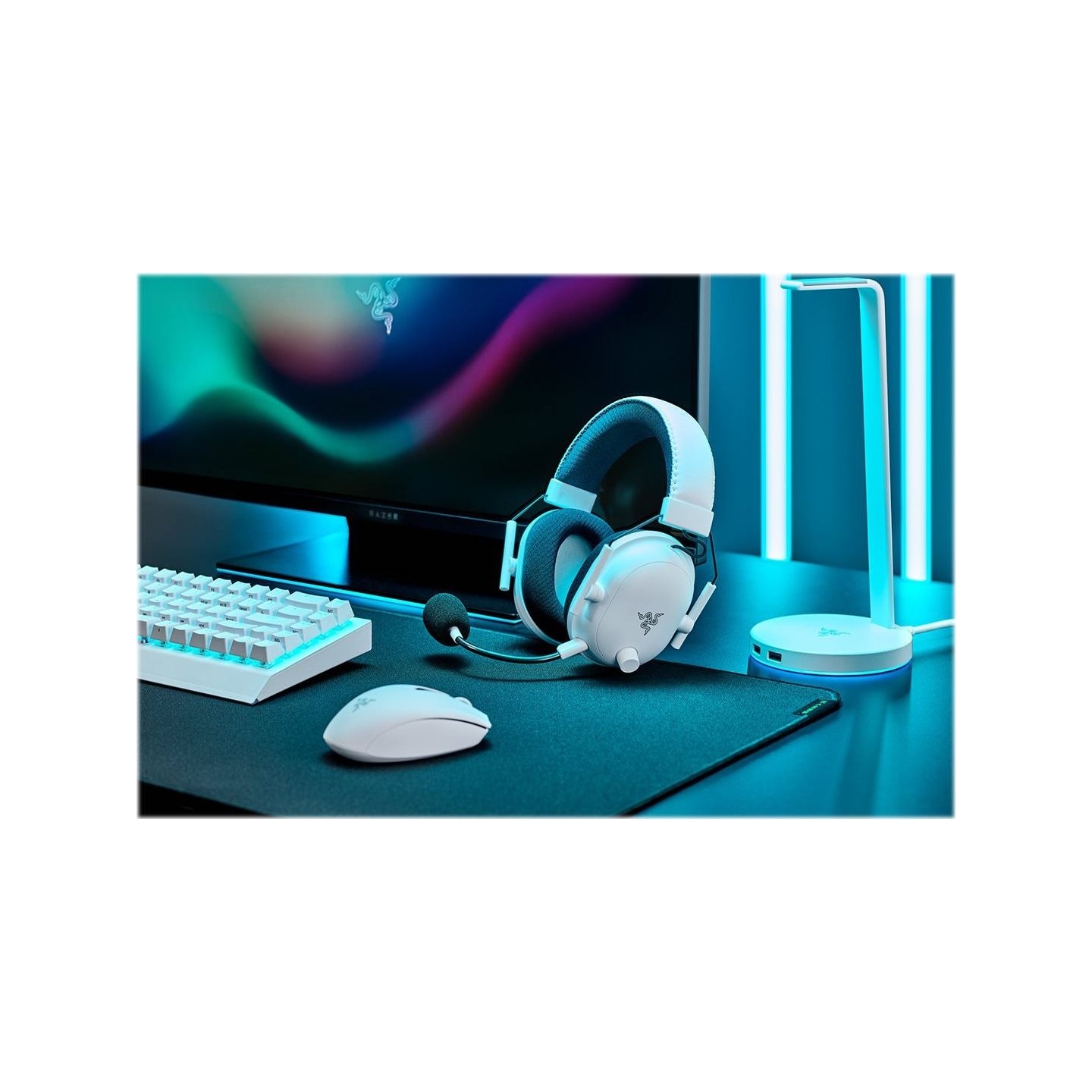 Razer Headset RZ04-04530200-R3M1 / BlackShark V2 Pro 2023 White / RZ04-04530200-R3M1