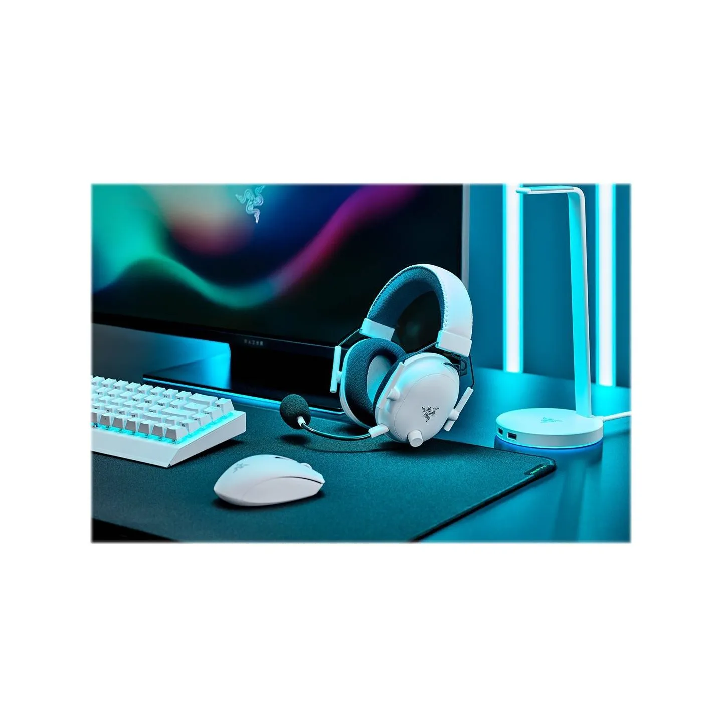 Razer Headset RZ04-04530200-R3M1 / BlackShark V2 Pro 2023 White / RZ04-04530200-R3M1