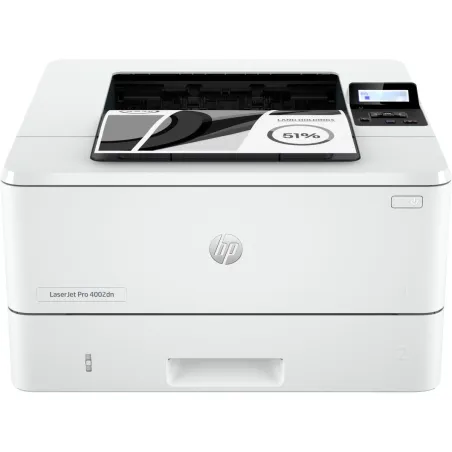 HP LaserJet Pro 4002dn Printer - A4 Mono Laser, Print, Automatic Document Feeder, Auto-Duplex, LAN, 40ppm, 750-4000 pages per mo