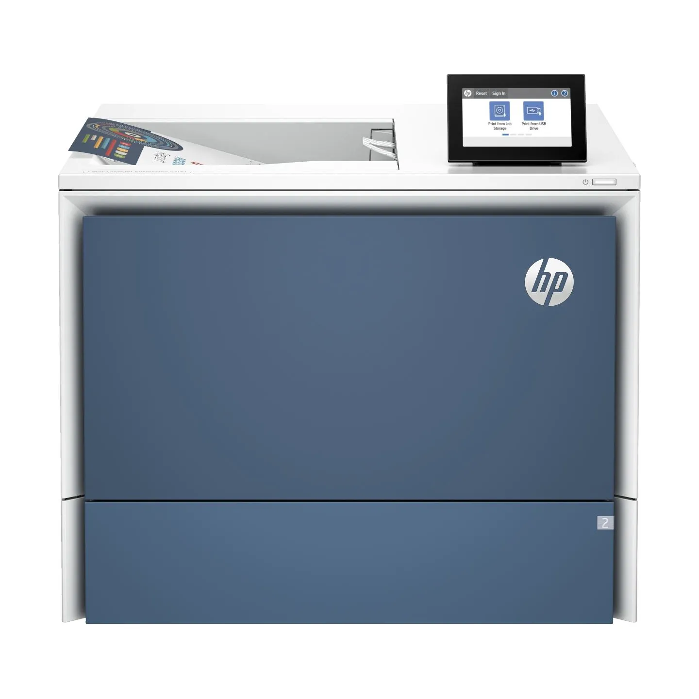 HP Color LaserJet Enterprise 5700dn Printer - A4 Color Laser, Print, Auto-Duplex A4/A5/B5/RA4/Oficio/16K, LAN, 45ppm, 2000-10000