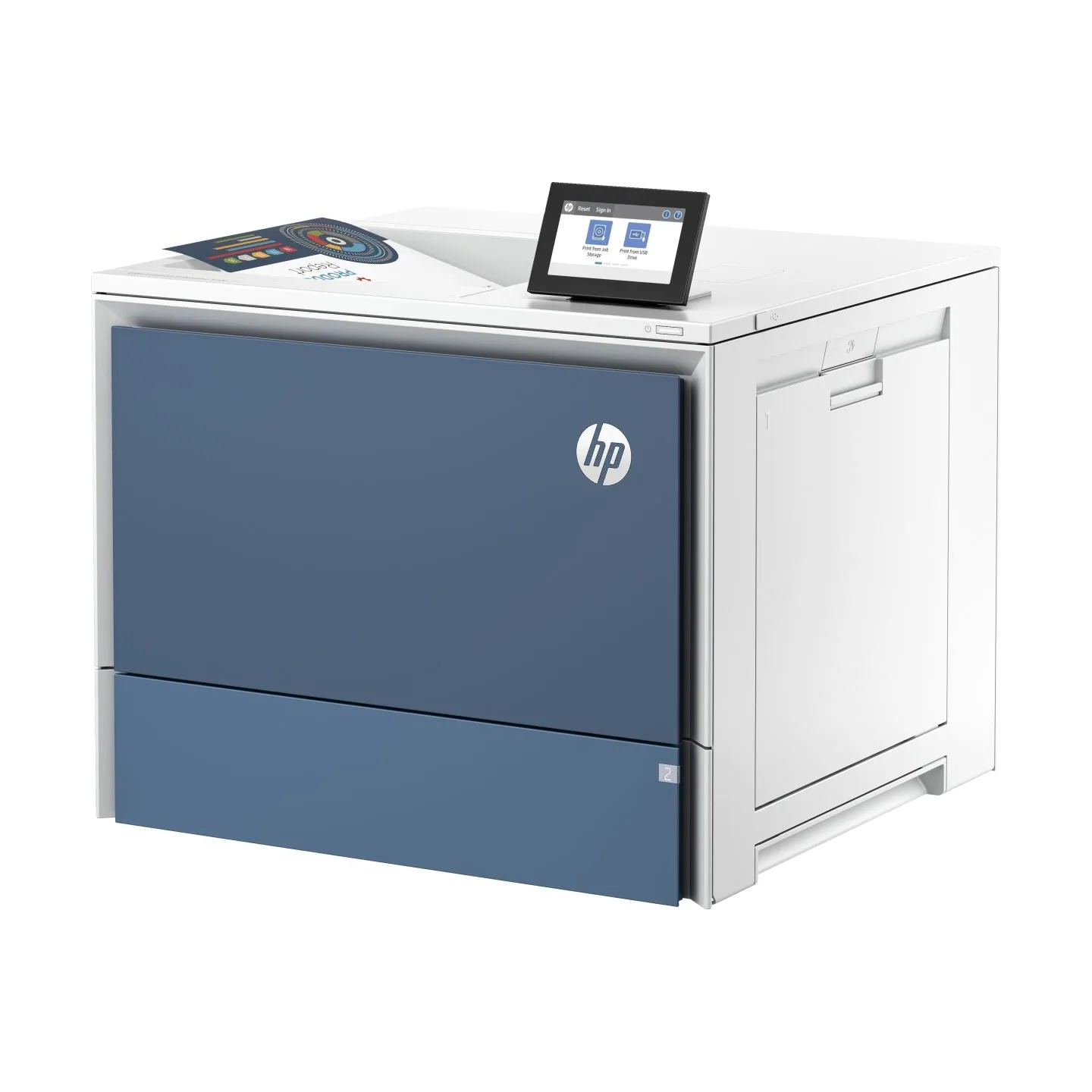 HP Color LaserJet Enterprise 5700dn Printer - A4 Color Laser, Print, Auto-Duplex A4/A5/B5/RA4/Oficio/16K, LAN, 45ppm, 2000-10000