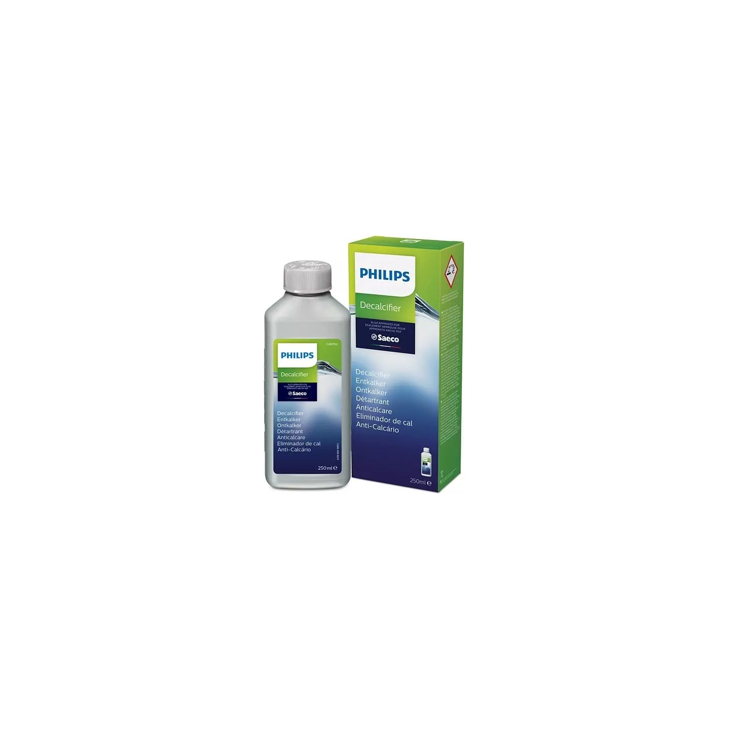 Philips 1 descaling cycle prolong machine lifetime Improves coffee taste / CA6700/10