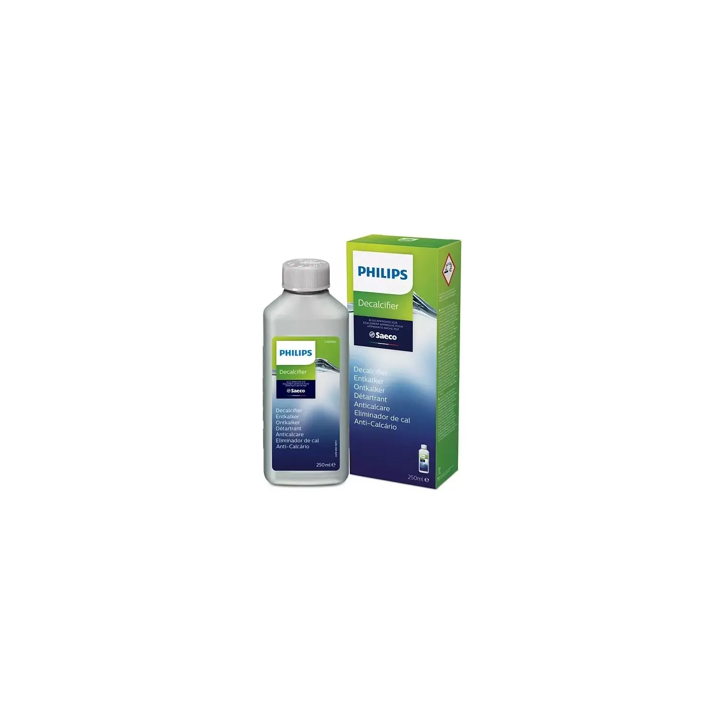 Philips 1 descaling cycle prolong machine lifetime Improves coffee taste / CA6700/10