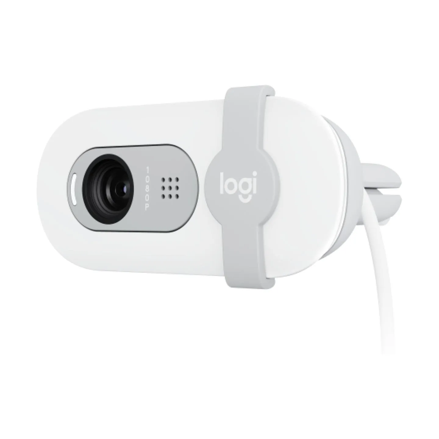 Logitech Brio 100 Full HD Webcam, 2 MP, FHD 1080p, 58°, USB, Off-White / 960-001617