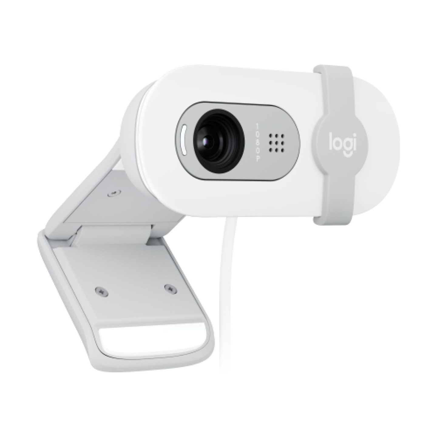 Logitech Brio 100 Full HD Webcam, 2 MP, FHD 1080p, 58°, USB, Off-White / 960-001617