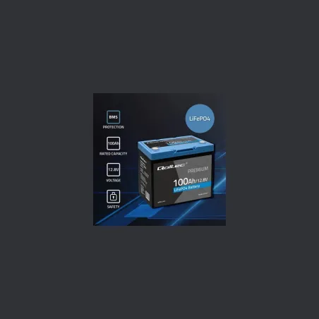 Qoltec 53705 LiFePO4 battery / 100Ah