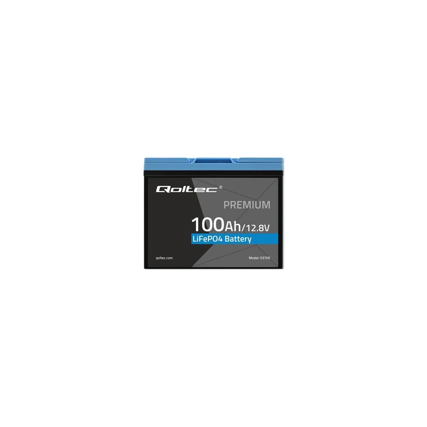 Qoltec 53705 LiFePO4 battery / 100Ah