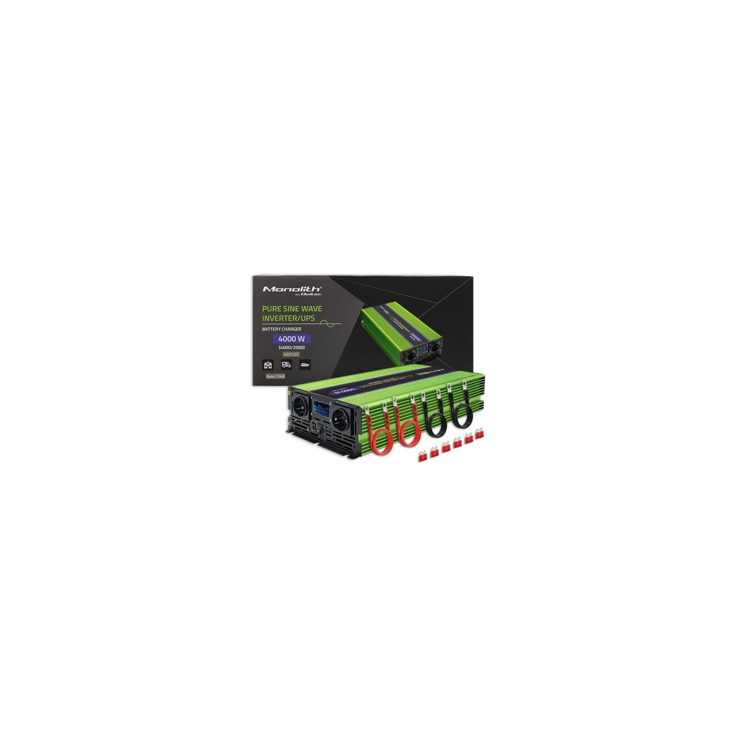 Qoltec 51943 Pure Sine Wave Inverter