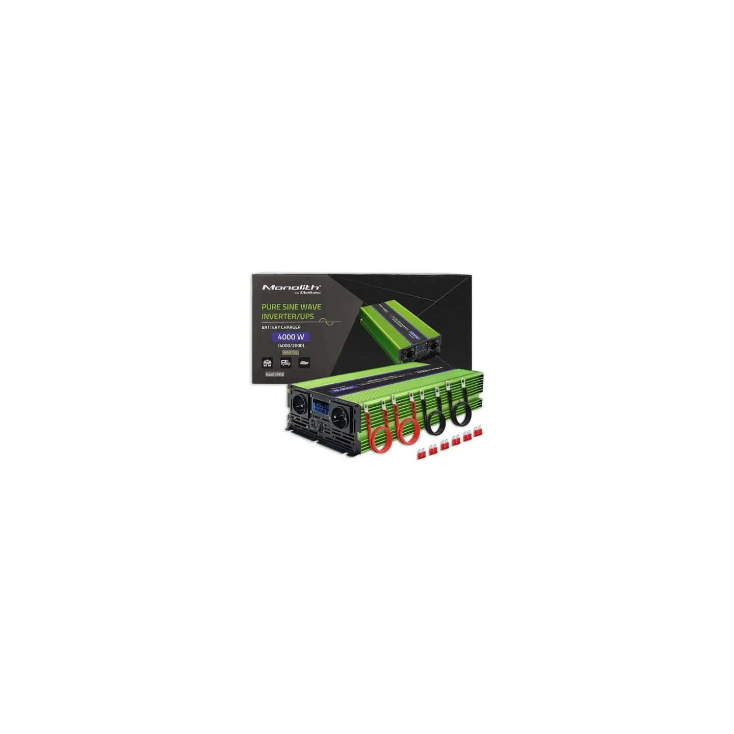 Qoltec 51943 Pure Sine Wave Inverter