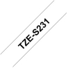 Brother TZES231 strong bk/wh 12mm 8m