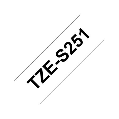 Brother TZES251 strong bk/wh 24mm 8m
