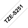 Brother TZES251 strong bk/wh 24mm 8m