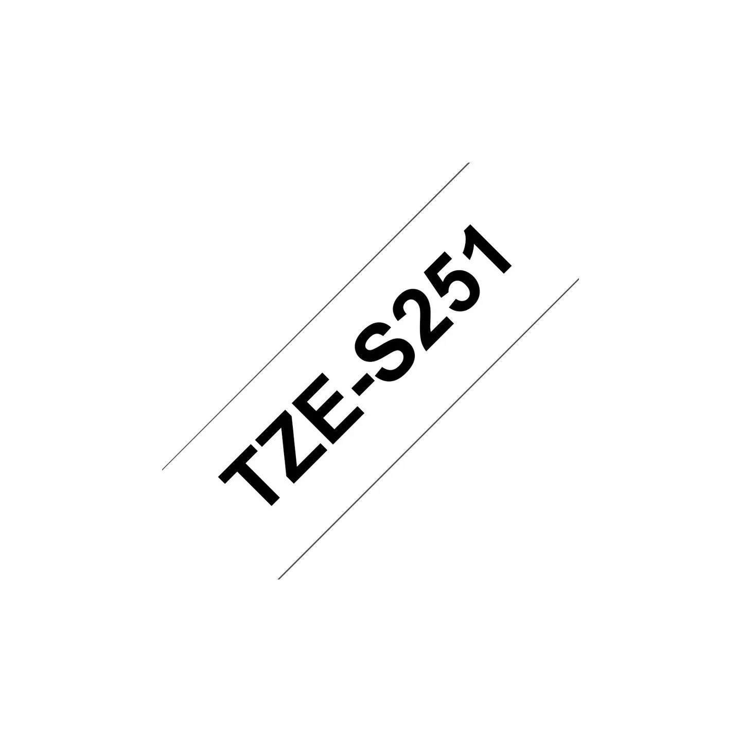 Brother TZES251 strong bk/wh 24mm 8m