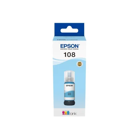 Epson 1LB 108 EcoTank Light Cyan Ink