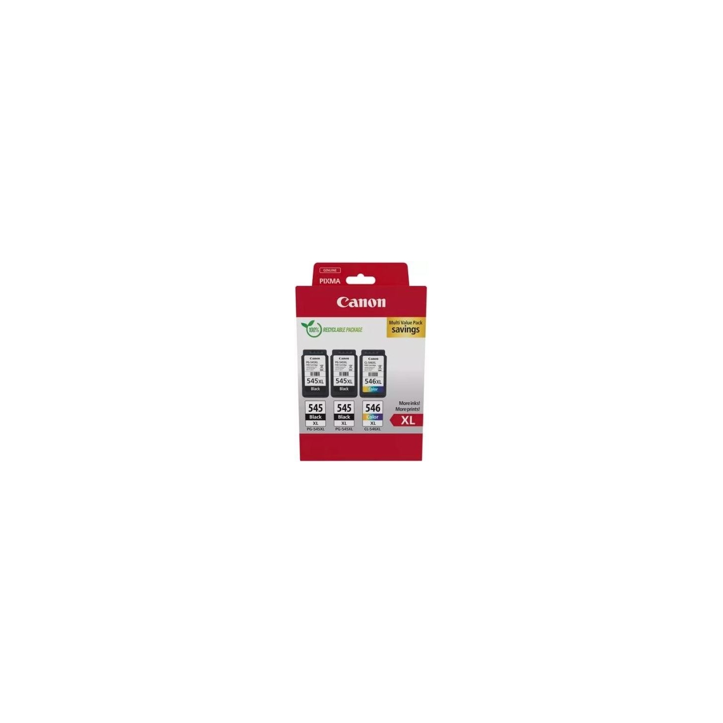 Canon PG-545XLx2/CL-546XL Ink Cartridge