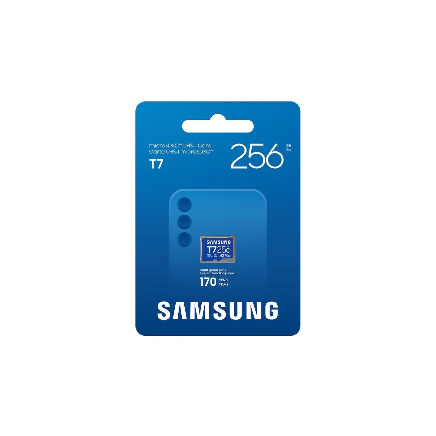 Samsung T7 microSD Memory Card 256GB