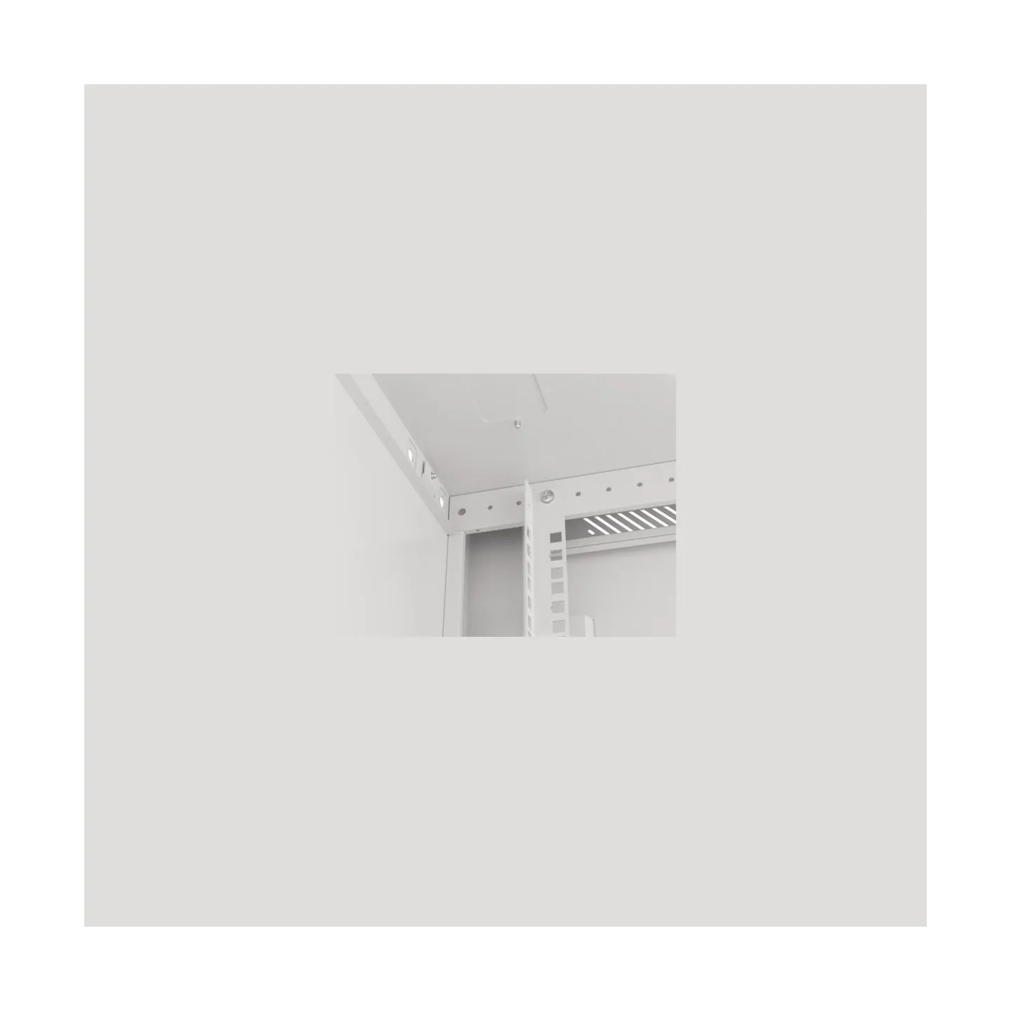Lanberg Wall mount 19in 12U 600x600 grey