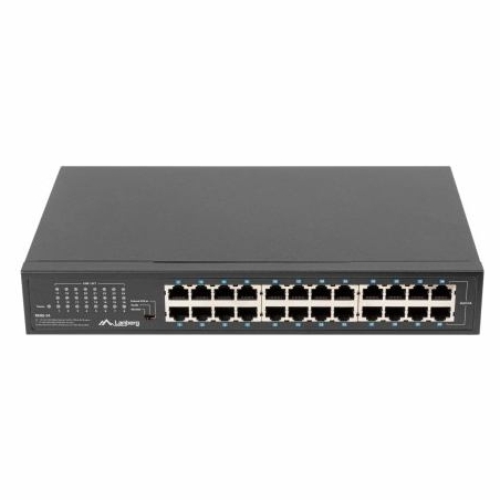 Lanberg switch rack 19inch 24-port 1GB