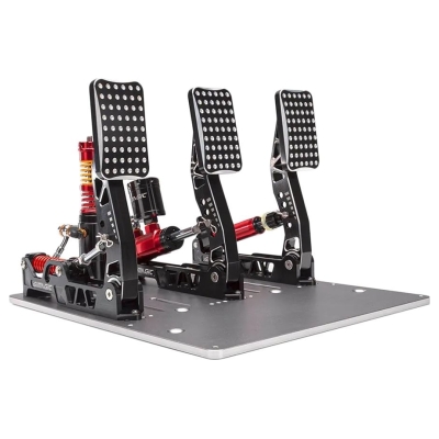 Simagic Hydraulic 3‑Pedal Set with 200 kg Load Cell, S310
