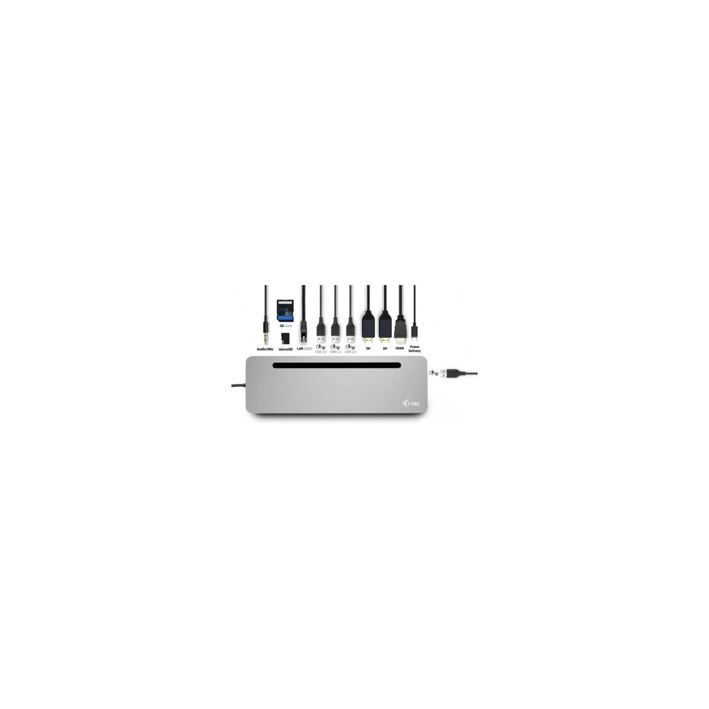 I-Tec USB-C Metal Ergonomic 4K 3x Disply