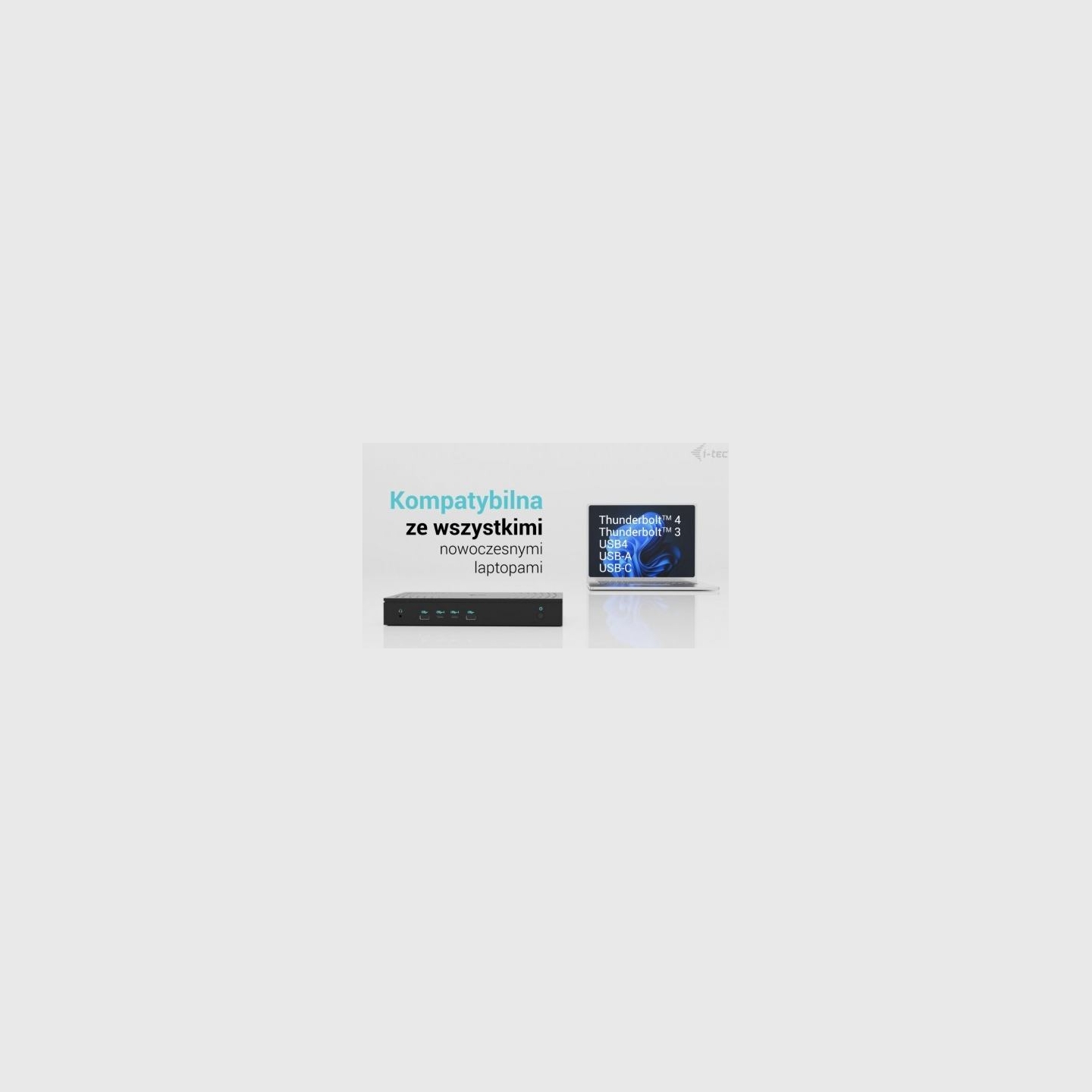 I-Tec Universal 5x 4K Display DS+PD 100W