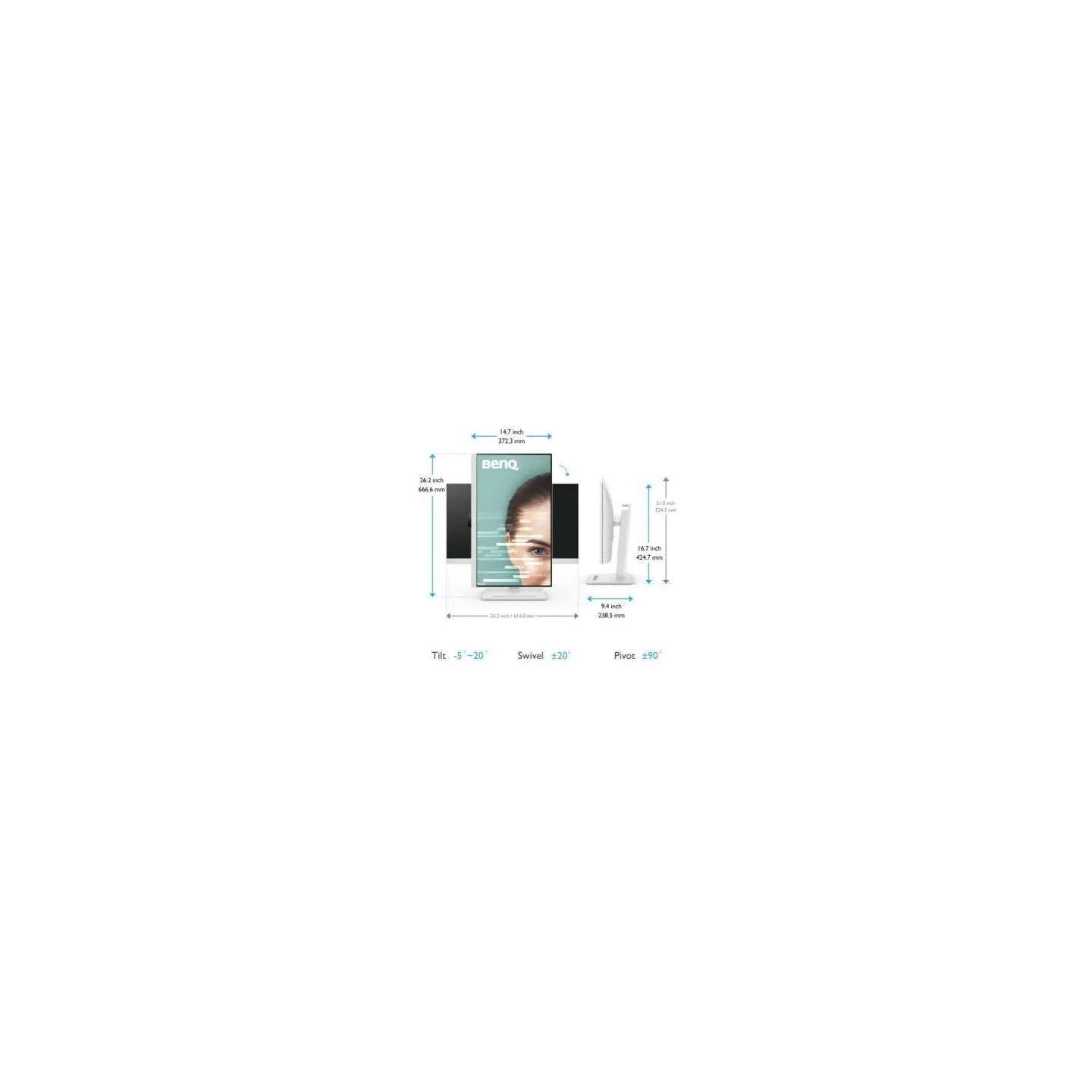 Benq GW2790QT 27inch White