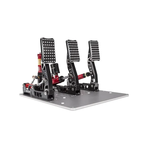 Simagic Crimson Edition, Hydraulic (Triple) Pedal Set, 100kg LoadCell, S309