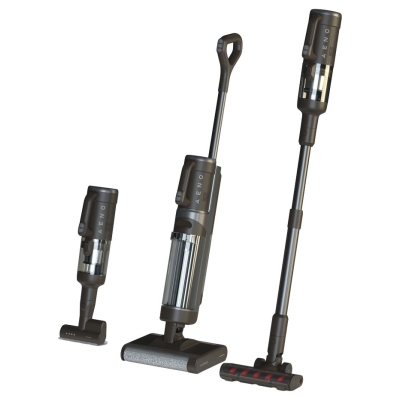 Aeno Cordless Transformer Vacuum Cleaner, Wet and Dry cleaning, 200W, 4000mAh; 14kPa; 21,6V, 2 rollers, autocleaning and drying