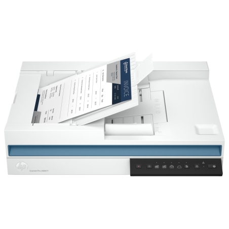 HP ScanJet Pro 2600 f1 Scanner - A4 Color 300dpi, Flatbed Scanning, Automatic Document Feeder, Auto-Duplex, OCR/Scan to Text, 25