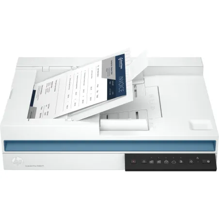HP ScanJet Pro 2600 f1 Scanner - A4 Color 300dpi, Flatbed Scanning, Automatic Document Feeder, Auto-Duplex, OCR/Scan to Text, 25
