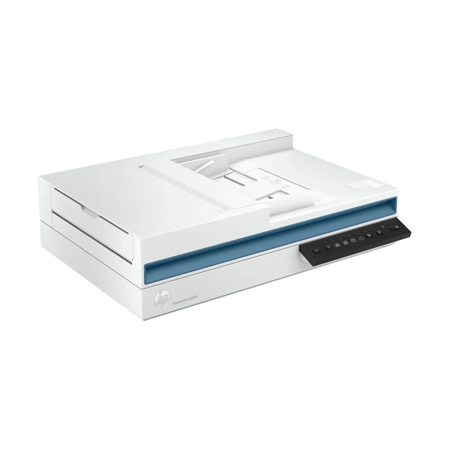 HP ScanJet Pro 2600 f1 Scanner - A4 Color 300dpi, Flatbed Scanning, Automatic Document Feeder, Auto-Duplex, OCR/Scan to Text, 25