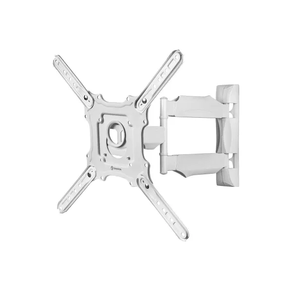 Onkron TV Wall Mount for 32-65” LED LCD Plasma Flat Screen Curved TVs up to 35 kg, White