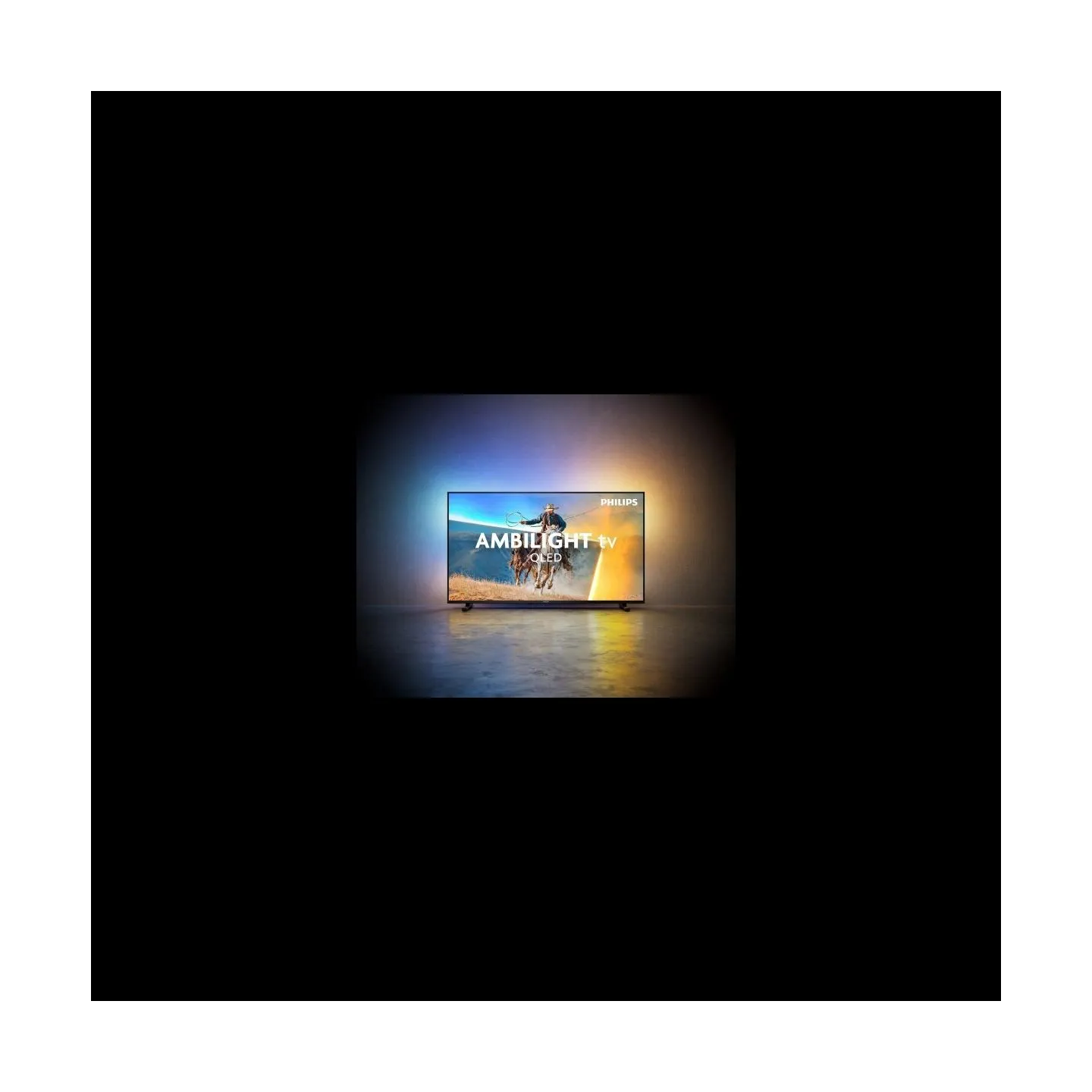 Philips | 40PQS6901/12 | QLED Ambilight TV | 40 | Smart TV | TITAN OS | FHD | Black