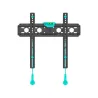 Onkron Fixed TV Wall Mount for 32 to 65-inch Flat Panel TVs Digital Panels 56,8 kg, Black