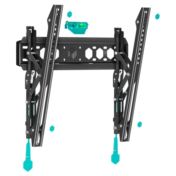 Onkron Tilting TV Wall Mount for 35 to 65-inch Flat Panel TVs Digital Panels 60 kg TM5 Black