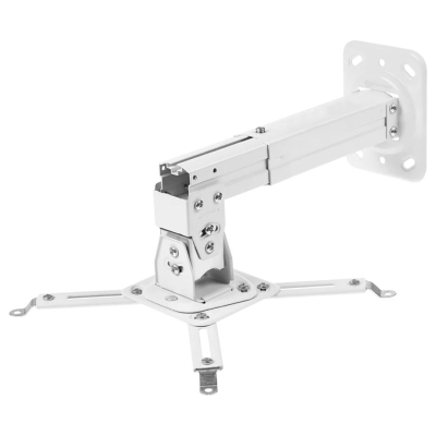 Onkron Projector Mount Ceiling Adjustable Bracket up to 22 lbs Projectors, White