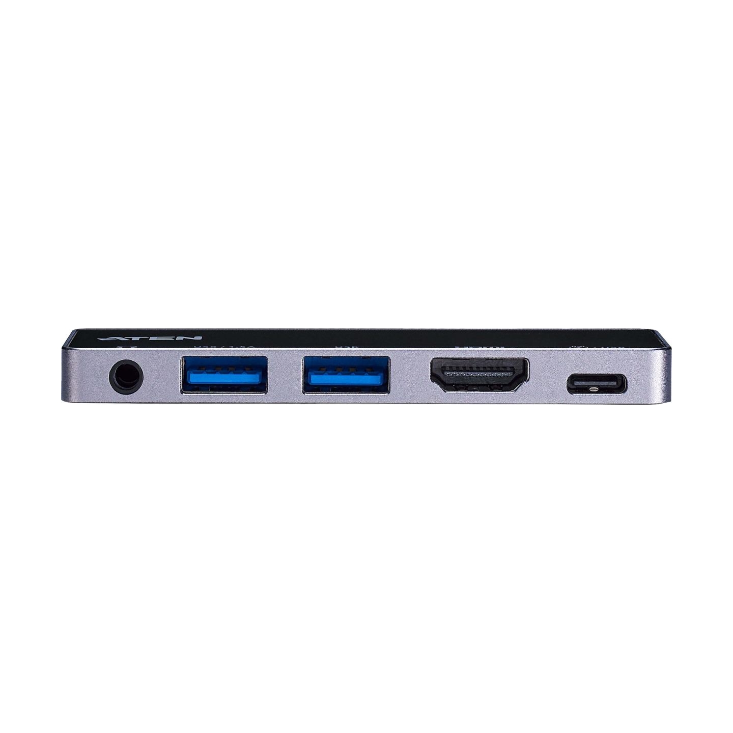 Aten UH3238 USB-C Travel Dock with Power Pass-Through | Aten | USB-C Travel Dock with Power Pass-Through | UH3238-AT | Dock