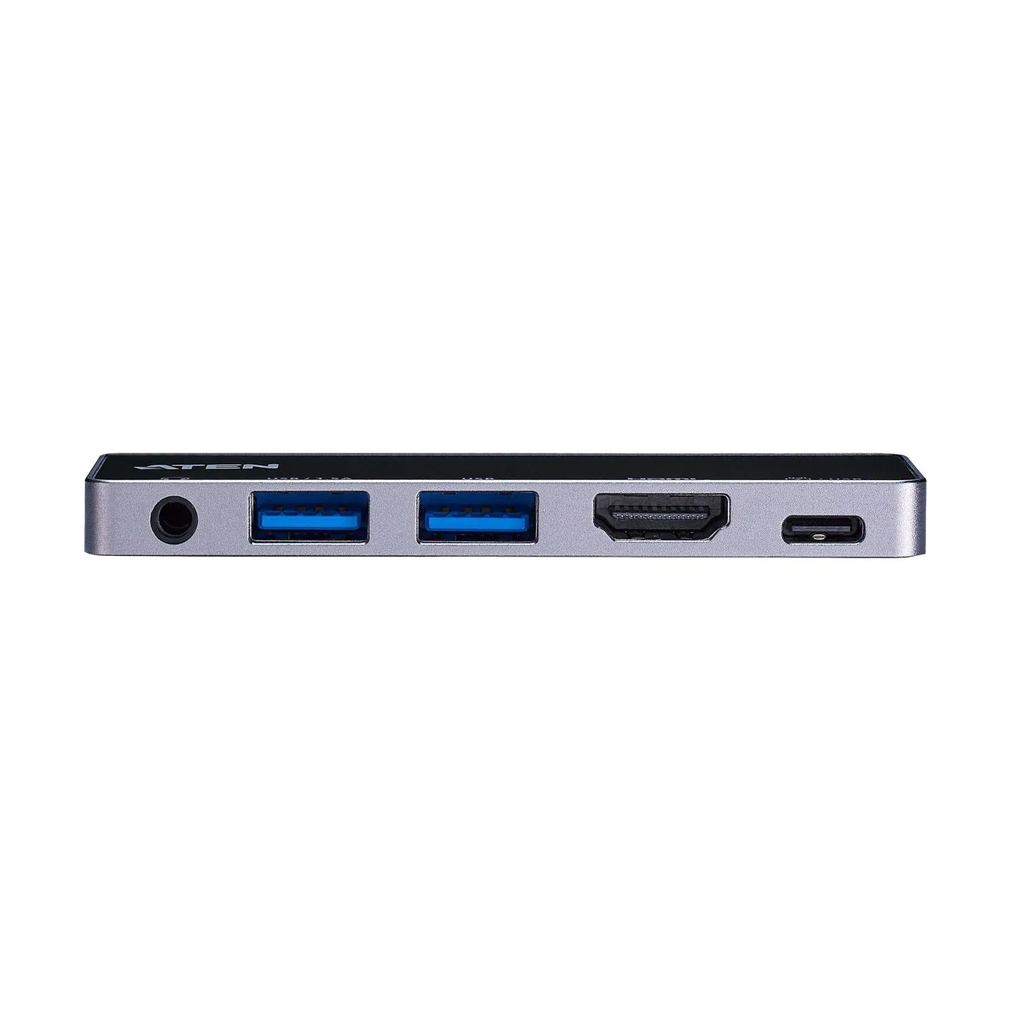 Aten UH3238 USB-C Travel Dock with Power Pass-Through | Aten | USB-C Travel Dock with Power Pass-Through | UH3238-AT | Dock