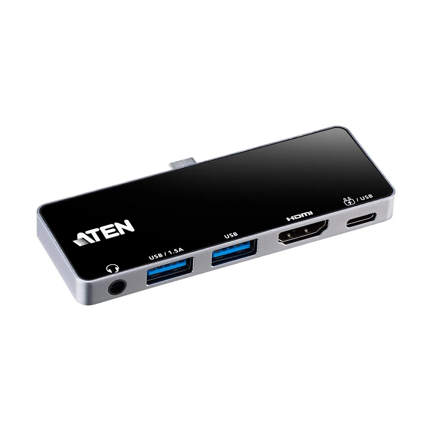 Aten UH3238 USB-C Travel Dock with Power Pass-Through | Aten | USB-C Travel Dock with Power Pass-Through | UH3238-AT | Dock