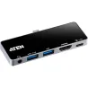 Aten UH3238 USB-C Travel Dock with Power Pass-Through | Aten | USB-C Travel Dock with Power Pass-Through | UH3238-AT | Dock