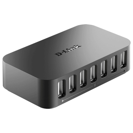 D-Link | 7-Port USB 2.0 Hub | DUB-H7/E | USB Hub