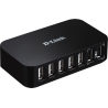 D-Link | 7-Port USB 2.0 Hub | DUB-H7/E | USB Hub