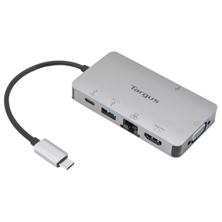 Targus USB-C SINGLE VIDEO 4K HDMI/VGA DOCK W\ 100W POWER PASS
