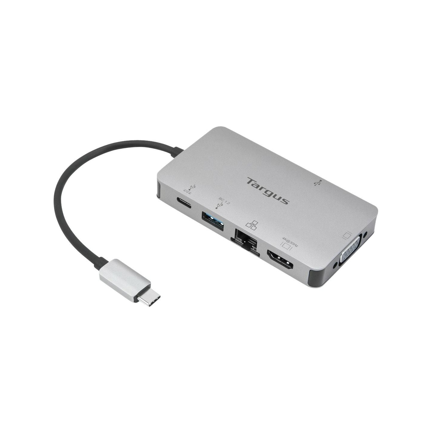 Targus USB-C SINGLE VIDEO 4K HDMI/VGA DOCK W\ 100W POWER PASS