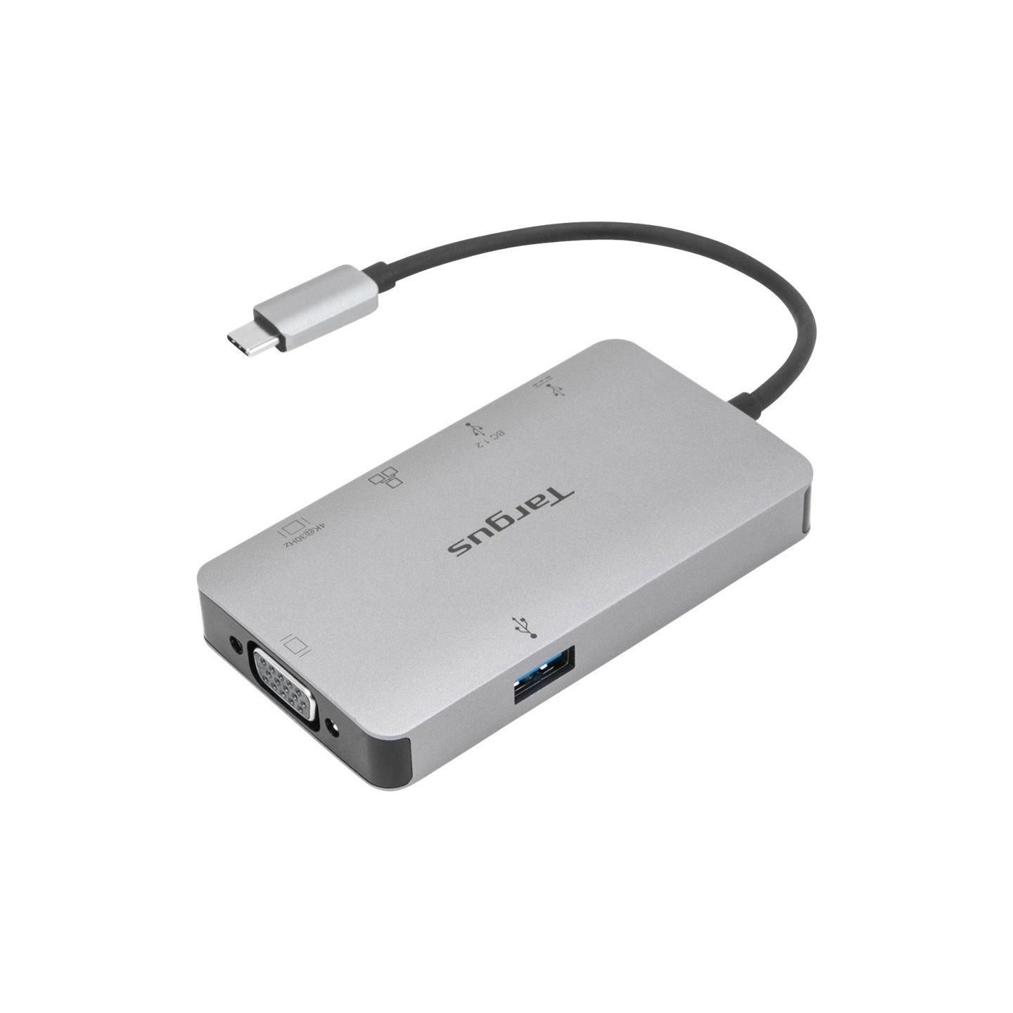 Targus USB-C SINGLE VIDEO 4K HDMI/VGA DOCK W\ 100W POWER PASS